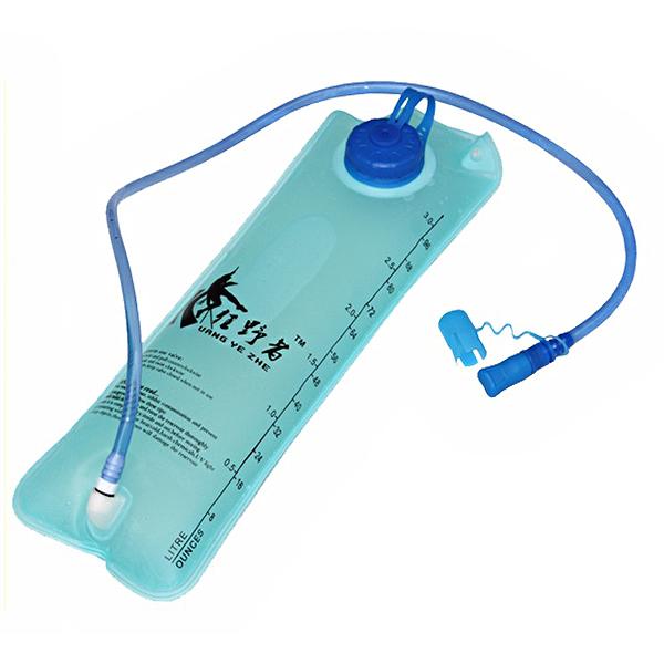 3L TPU Durable High Temperature Oxidation Resistant Nontoxic Water Bag with Suction Tube for Climbing Outdoor Sports