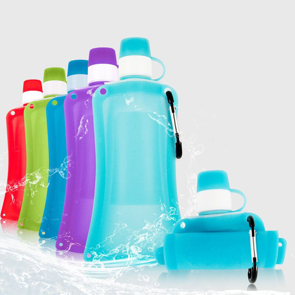 2018 Hot Foldable Drinking Water Bottle Bag Pouch Outdoor Hiking Camping Water Bag Dropshipping