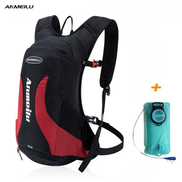 2017 New ANMEILU 10L Sport Hydration Backpack 2L Water Bladder Bag Waterproof Cycling Backpack Climbing Camelback Rucksack