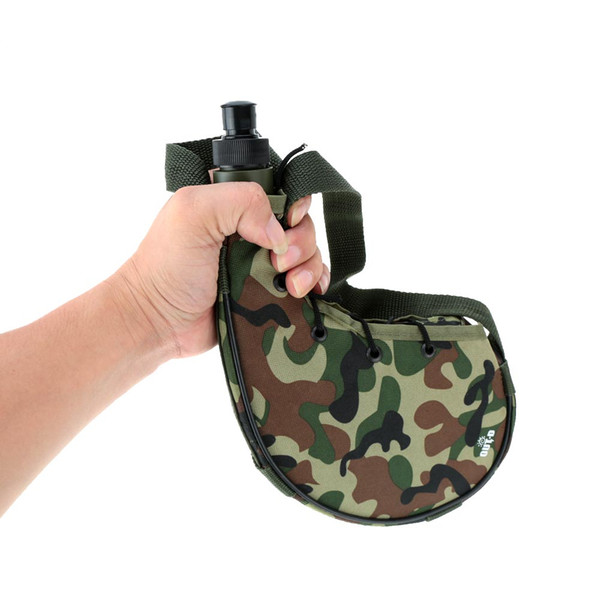 750ml Water Bags Camouflage Outdoor Sports Camping Camouflage Water Bottle Canteen Camping Outdoor Tool Canteen