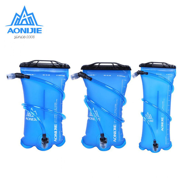 AONIJIE Water Bag PEVA Bladder Hydration Drinking Straw Bag Outdoor Sports Cycling Hiking Camping Pack Water 1.5L/2L/3L