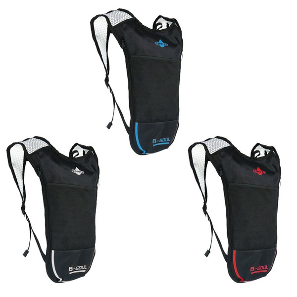 B-SOUL Portable Size Hydration Backpack Bicycle Bag Waterproof Water Bag Assault Bike Backpack Camping Pouch Cycling