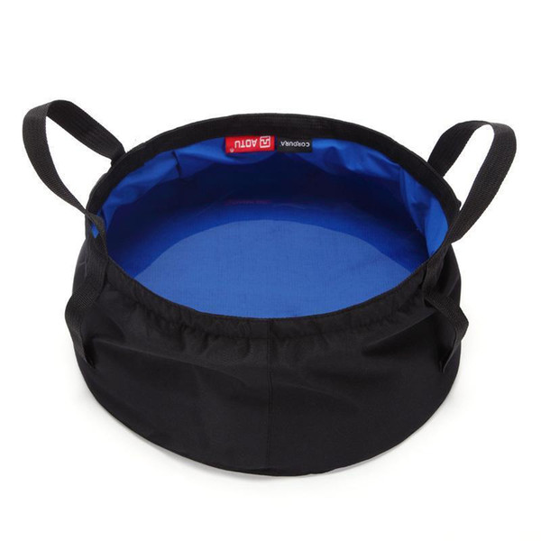 8.5L Protable Fishing Water Bag Outdoor Camping Washbasin Basin Bucket Bowl Washing Buckets Liquid Container Water Bags Pop