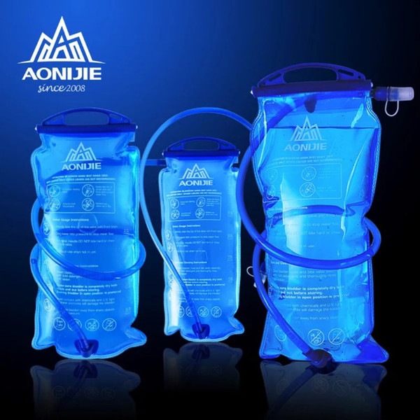 Outdoor Water Bag Soft Drinking Flask Storage Foldable Hydration Bladder Hiking Cmping Travel Waterbag 1L 1.5L 2L 3L