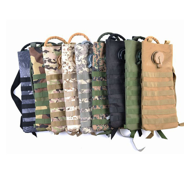 Hiking Sport 3L Hydration Pack Tactical Molle Water Bag Assault Backpack Pouch