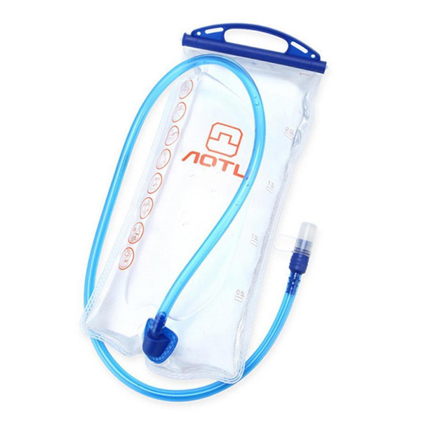 Aotu 2l Water, Wide Mouth Hydration Bladder For Climbing Cycling Hiking Transparent