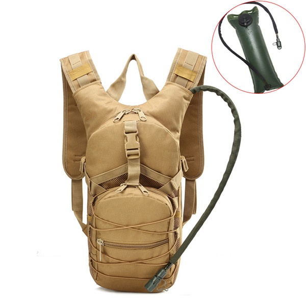 15L Waterproof Outdoor Camping Camelback ,Molle Tactical Hydration Backpack,Nylon Camel Water Bladder Bag,no water bag