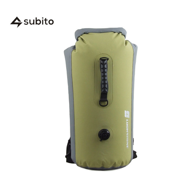 SUBITO 60L Super Big Capacity Waterproof Camping Backapck Drifting Waterproof Clothes Camera Storage Bags Outdoor Bag