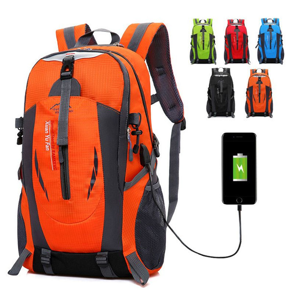 2019 new shoulder bag male large capacity outdoor mountaineering bag female sports and leisure travel bag XYF0025