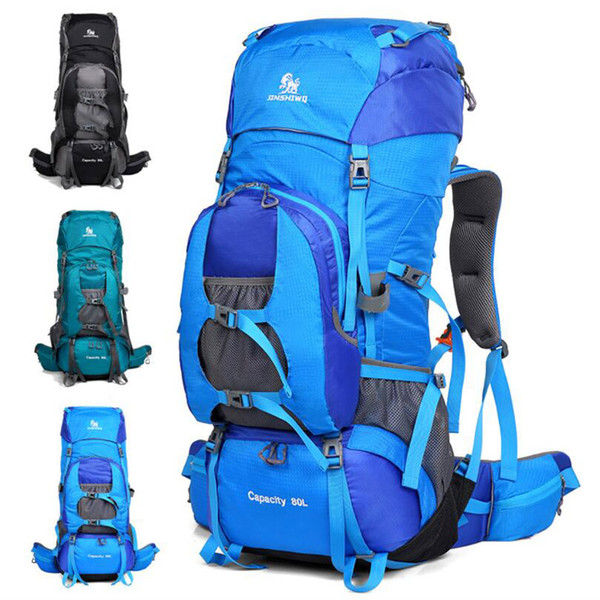 Hiking Backpack 80L Waterproof Camping Tent Big Capacity Outdoor Bags Mountaineering Hunting Travel Backpacks Climbing Rucksack