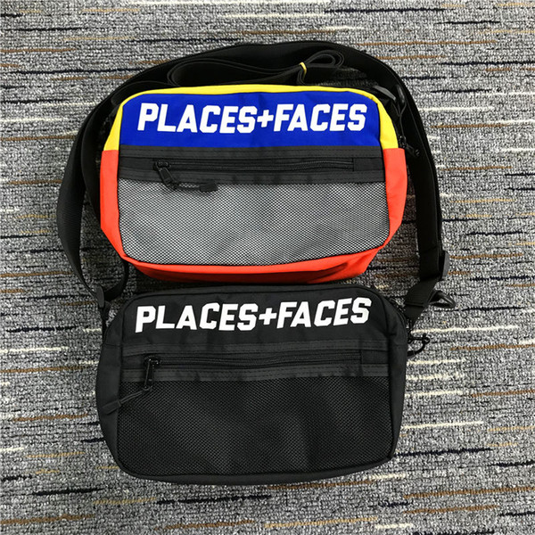 Places + Faces Life Skateboards Designer Bags PF Mens Womens Shoulder Bag Mini Cute Reflective Messenger Bags 4 Colour