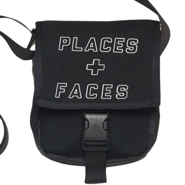 PLACES+FACES Life Skateboards Bag Attractive Cute Casual Men's Shoulder Bag Mini Mobile Phone Packs Storage Bag P+F 3M Reflective Bags