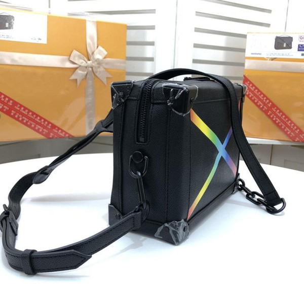 Fashion Postman Bag Single Shoulder Bag Brand Designer Luxury Top Quality Smooth Zipper Limited Bag Free Shipping NB:M30341-TWO