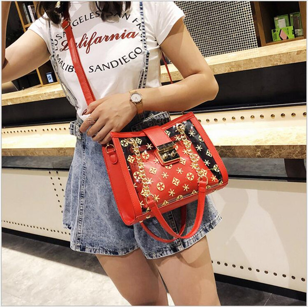 Designer-Brand Fashion Bags Handbags Women Famous Brands Flowers Shoulder Bags Designer Handbags High Quality Messenger Bags