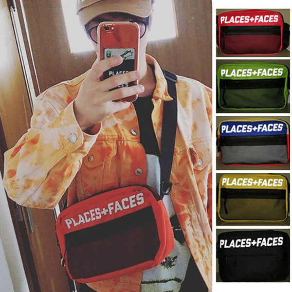 PLACES+FACES Life Skateboards 17ss Bags High Quality Casual Fashion Designer Messenger Bag Mens Sports Crossbody Shoulder Bag