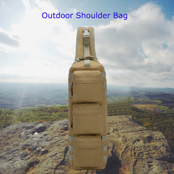 Multifunction Canvas Outdoor Tactical Bag Sports Military Tactical Rucksack Travel Camping Hiking Backpack Climbing Bag Shoulder Bag