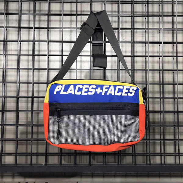 PLACES+FACES Backpack P+F Waist Bag Messenger Bags Belt Bag Men Fanny Pack Designer Men Waist Pack Pouch Small Graffiti Belly Bags