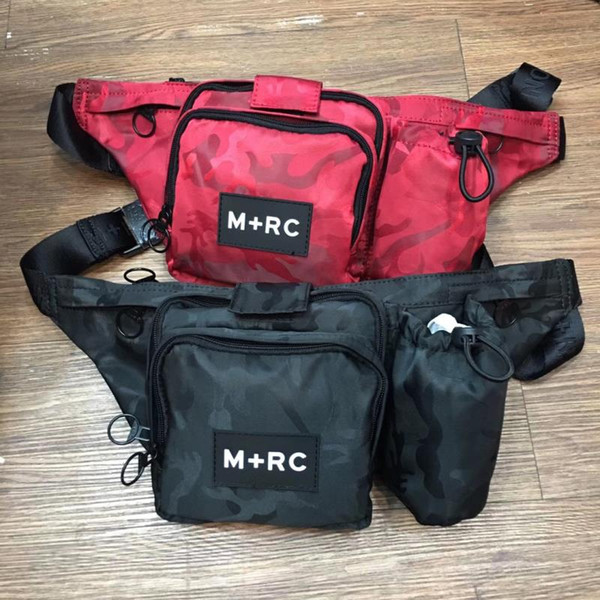 M+RC NIOR WaistBa Waist Bags Skateboards Bag Message Bags Waist Pack Chest Pack Sparkle 18SS Survival Bag Camouflage Waist Bags