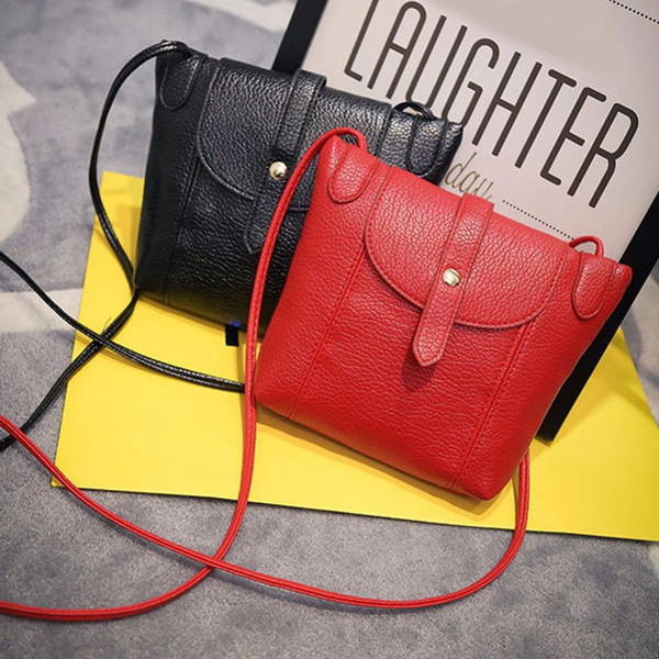 2018 Hot Sale Small Shell Bag Women Messenger Bags Mini Clutch Purse Candy Color Women Leather Handbag Ladies Shoulder Bag