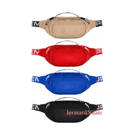 18SS Waist Bag 3M 44th Sup Unisex Fanny Pack Fashion Waist Men Canvas Hip-Hop Belt Bag Men Messenger Bags 17AW Small Shoulder Bag 3M New