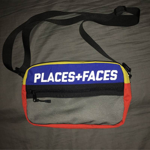 Places Faces Designer Crossbody Bag Hip Hop Bag Unisex Fannypack Waist Bag Men Women Designer Bags P+F Messenger Bags