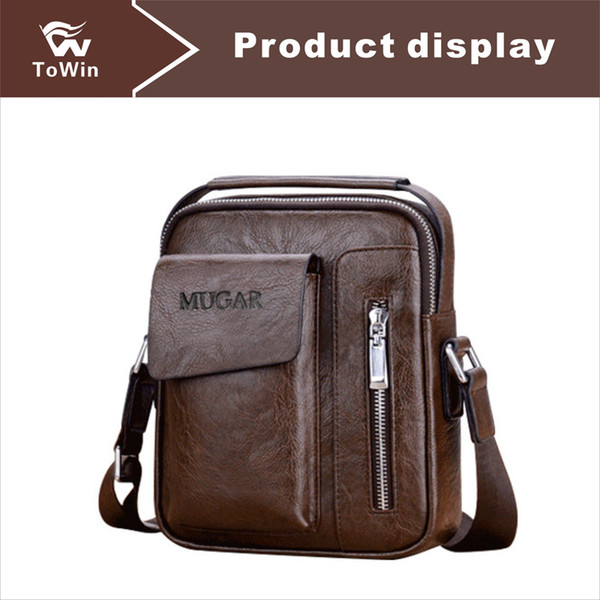 Quality Microfiber Leather Man Briefcases Portable Handbag Casual Shoulder Bag Messenger Bags Wallet Business Crossbody Bag Free Shipping