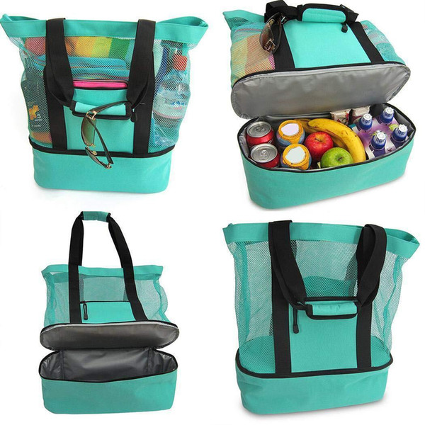 Outdoor Picnic Bags Beach Camping Ice Bag Multi-function large capacity Handbags Food preservation package travel Stuff Sacks GGA3141