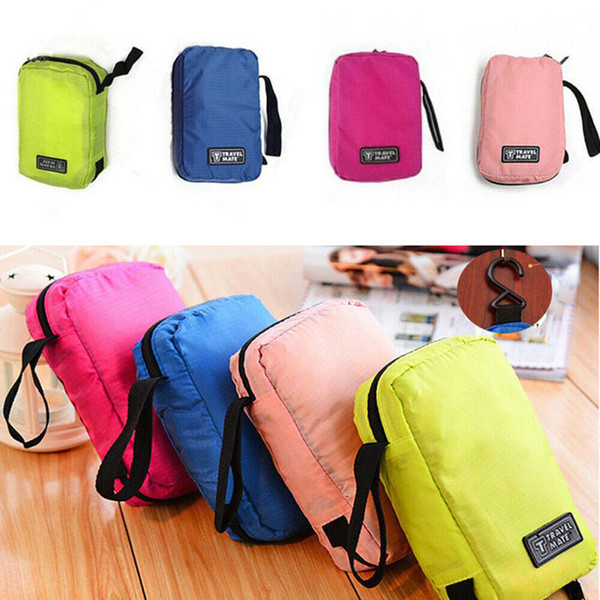 Women Casual Travel Camping Toiletry Hanging Wash Portable Makeup Cosmetic Storage Bag