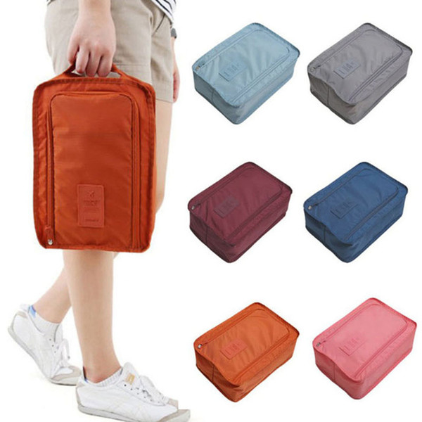 Lasperal Waterproof Shoes Bag Pouch Storage Travel Bag Portable Shoes Organizer Sorting Pouch Zip Lock Home Storage