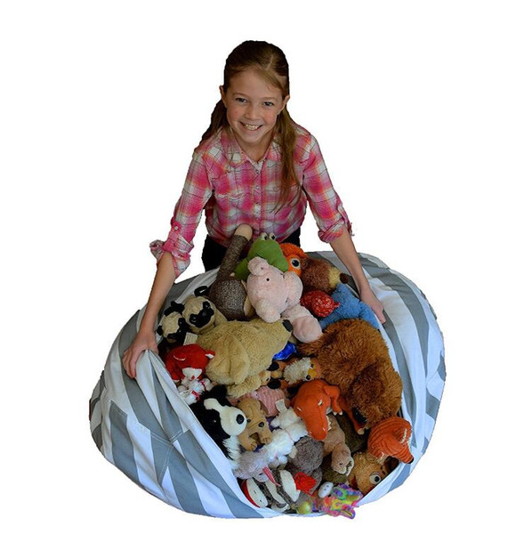 Designer- Storage Bean Bag Football Baseball 18inch Stuffed Animal Plush Pouch Bag Clothing Laundry Storage Organizer Free shipping