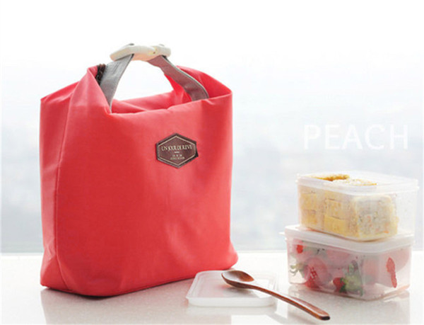 Thermal Insulated Bag Lunch Box Tote Cooler Oxford Cloth Zipper Bag Bento Lunch Pouch Hot Insulation Bag For Kids Women K5325