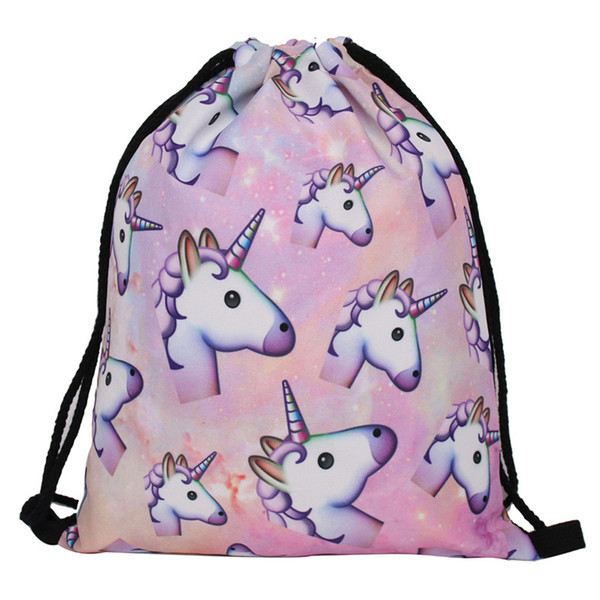 Unicorn Drawstring Party Bag Unicorn Party Favors Bags Drawstring Backpacks Gifts Bags Birthday Party Supplies Favor Bag for kids Children