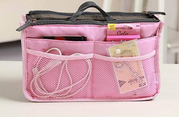 2016 Promotions Lady's organizer bag in bag handbag buggy bag organizer travel organizer insert with pockets storage