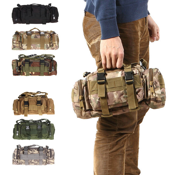 Waterproof Waist Bag Oxford Climbing Bags Outdoor Military Tactical Camping Hiking Pouch Bag mochila military bolsa