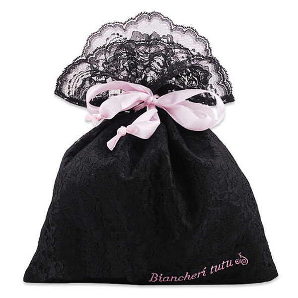 Underwear Bra Stuff Sacks Lace Drawstring Bags With String For Women 26*28CM Portable Bags For Travelling