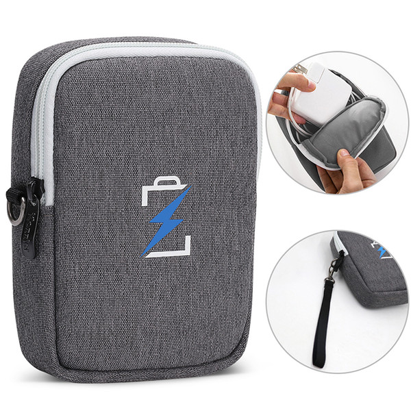 Power Bank Case, Portable Cellphone Accessories Home Office Storage Pouch Bag Travelling Carrying Case