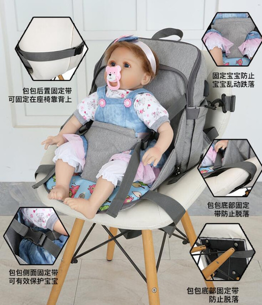 wholesale New Multifunctional Baby Diaper Backpack Mommy Changing Bag Mummy Backpack Nappy Mother Maternity Backpacks Baby Outdoor Bag