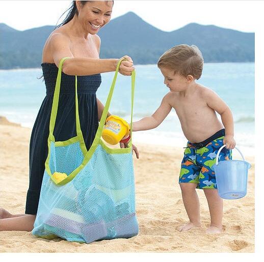 Children's toys wholesale outdoor bag finishing tool sundry receive dredging beach bag large grid