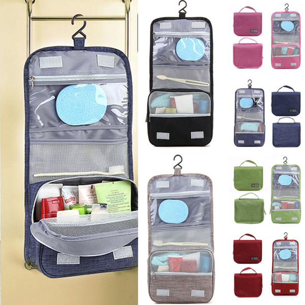 Hanging Toiletry Bag Travel Cosmetic Kit Large Essentials Organizer Waterproof