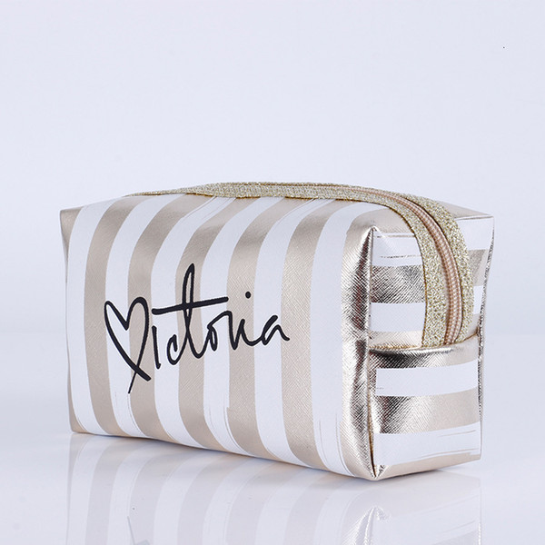 2019 Waterproof Laser Cosmetic Bags Women Neceser Make Up PVC Pouch Wash Toiletry Travel Organizer Case Mujer