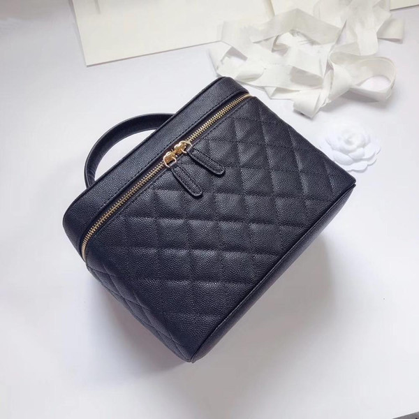 20190908006 2019 luxury handbags woman bags Cosmetic bag designer genuine leather runway female Europe brand top quality