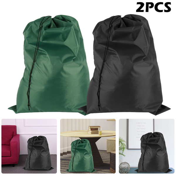 2pcs/set Foldable Laundry bag for Dirty Clothes Toys bag Organizer kids Home Storage washing Organization Packing Drawstring SH190924