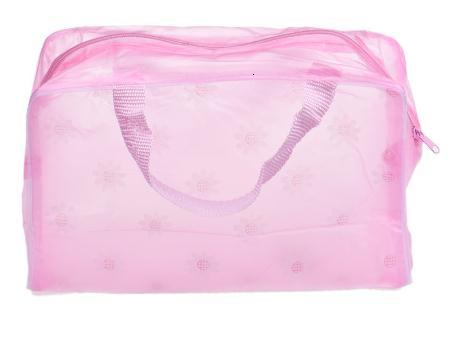 Portable Makeup Cosmetic Toiletry Travel Wash Toothbrush Pouch Organizer Bag Waterproof Washable Cosmetic Transparent Bags