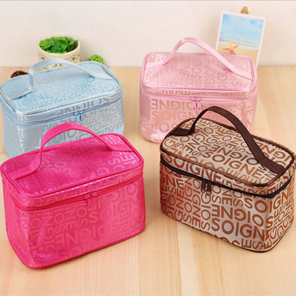 Women Cosmetic Bag Girl Makeup Bag Multifunction Ladies Case Wash Toiletry Make Up Organizer Storage Travel Kit 2019