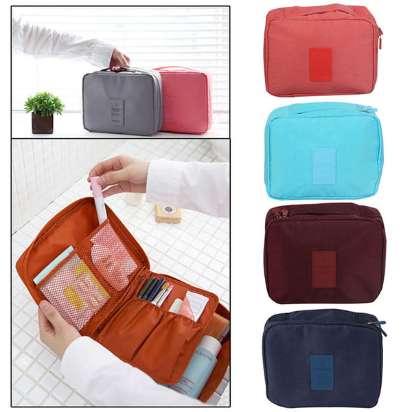 Makeup Travel Cosmetic Bag Case Multifunction Pouch Toiletry Zip Wash Organizer