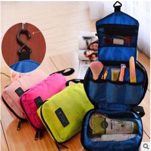 4styles women Travel mate Cosmetic bags hanging portable Makeup Toiletry Purse Holder Wash Bag hotel Organizer Hanging Cases gifts FFA1481