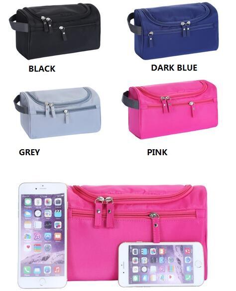 2018 waterproof toiletry bag with hanger travel organizer big volumn cosmetic bag washbag free shipping