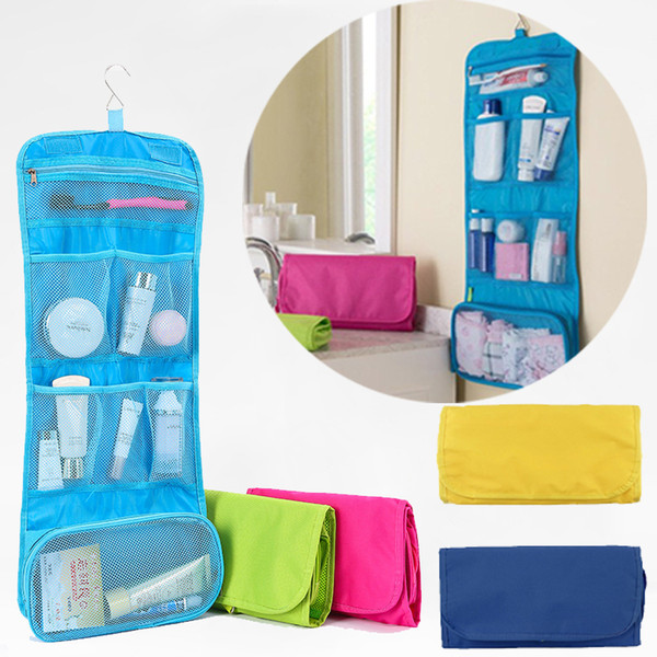 Waterproof storage bag makeup essential ladies cosmetic bag portable multi-function toiletries