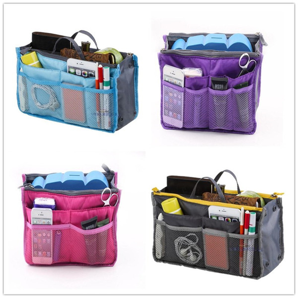 Custom Logo Universal Tidy Bag Cosmetic bag Organizer Pouch Tote Sundry Bag Home Storage Bags Travel Makeup Insert Handbag