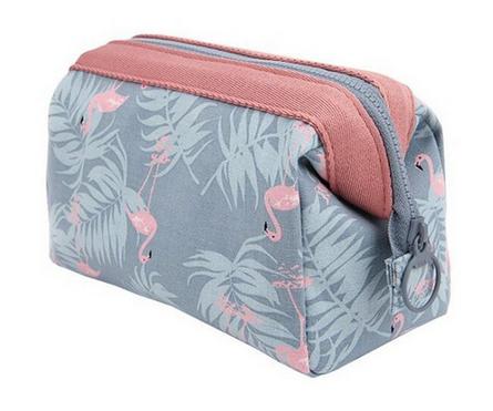 New Arrive Flamingo Cosmetic Bag Women Necessaire Make Up Bag Travel Waterproof Portable Makeup Bag Toiletry Kits